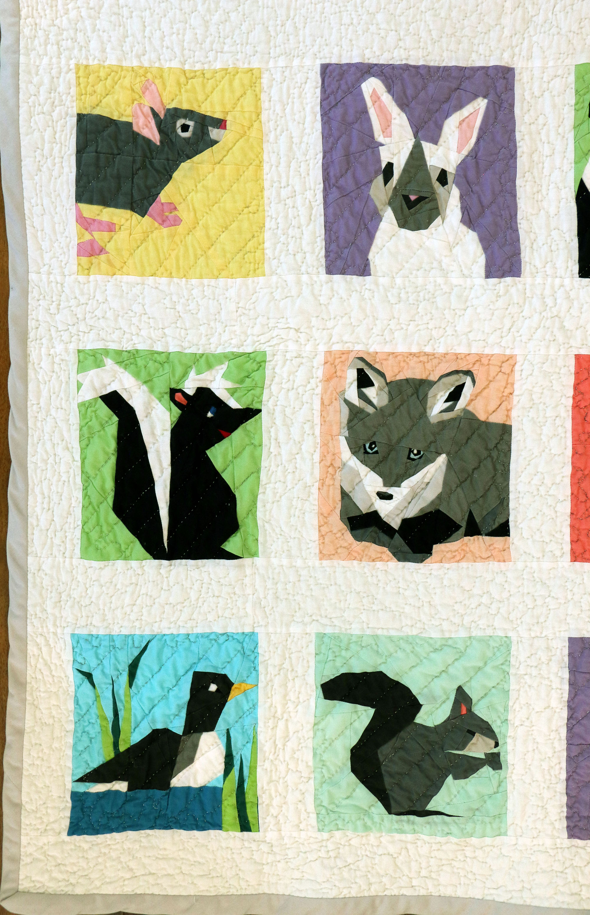 Joy to the World Baby Quilt image 2