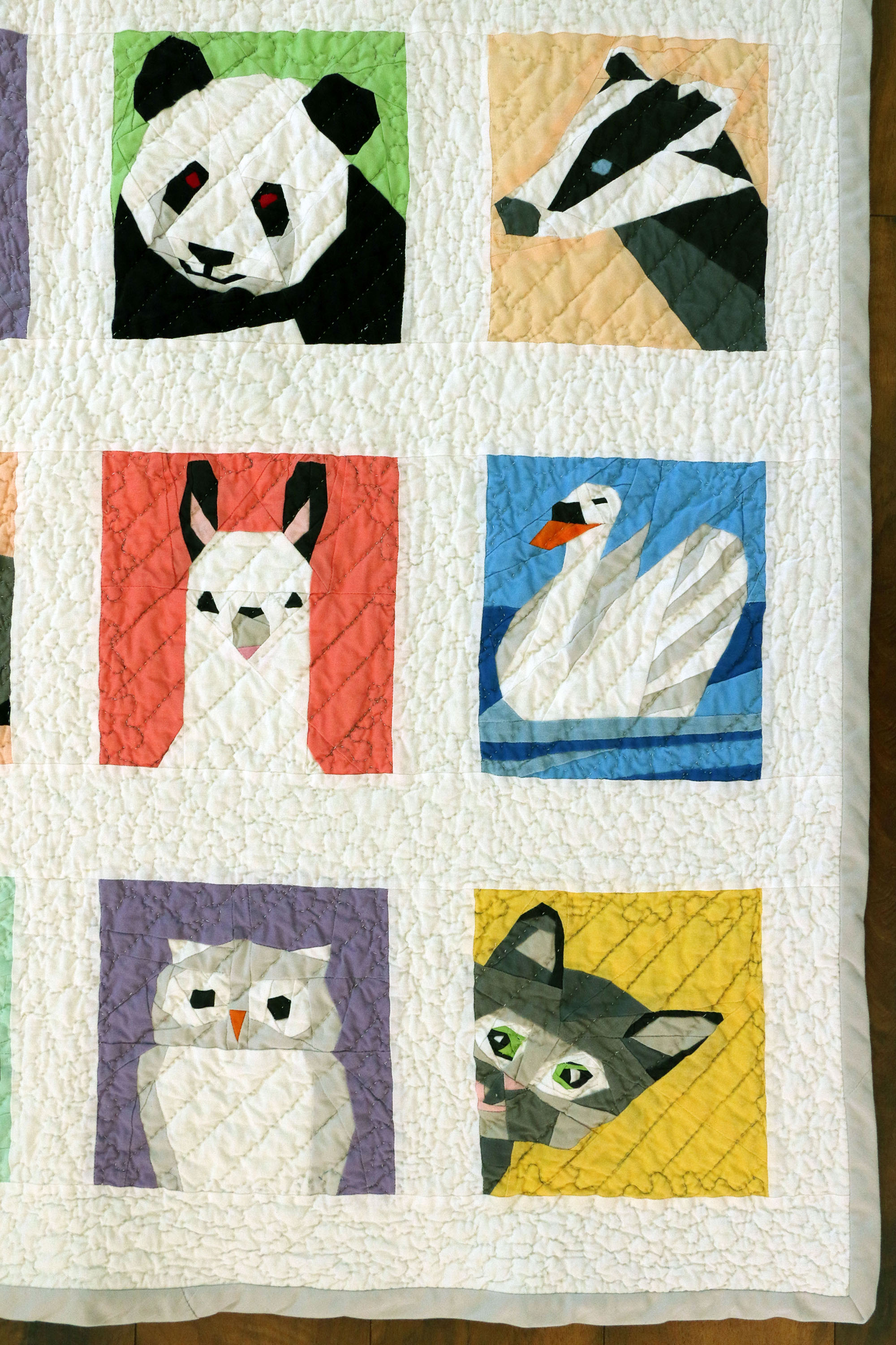 Joy to the World Baby Quilt image 3