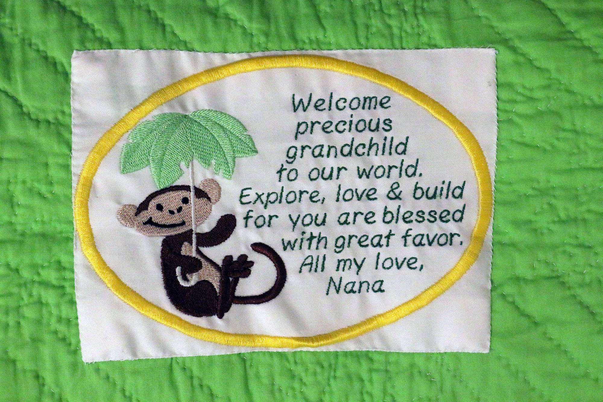 Joy to the World Baby Quilt image 5